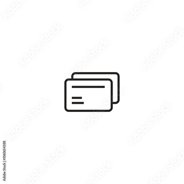 Obraz Modern currency and money single icon, vector illustration.