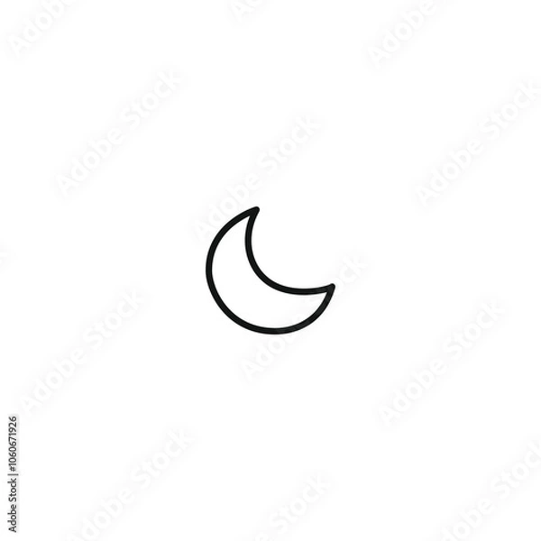 Obraz Weather icon, Meteorology icon, Outline icons set isolated on white background flat vector illustration