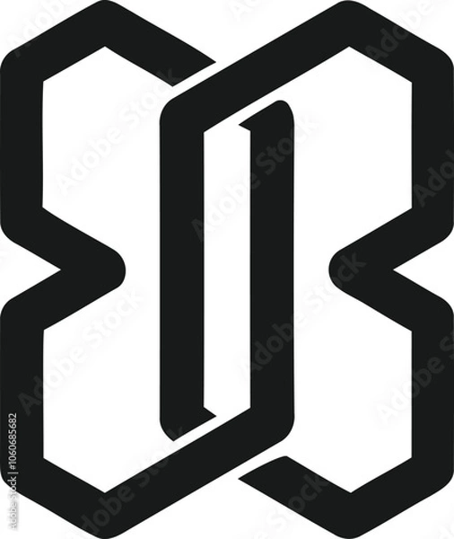 Obraz bb logo design