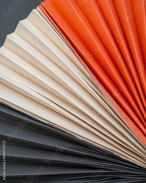 Fototapeta Abstract Folded Paper: Design and Texture
