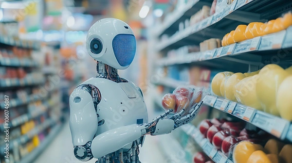 Fototapeta future shopping