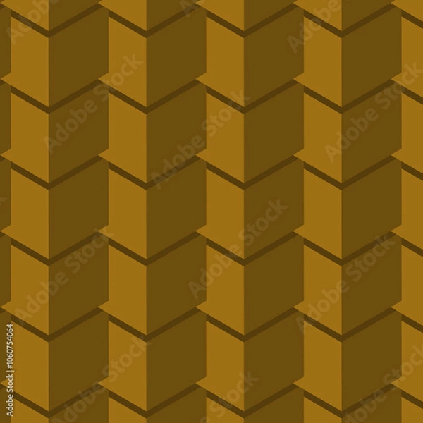 Obraz 3d pattern of cubes with isolate background