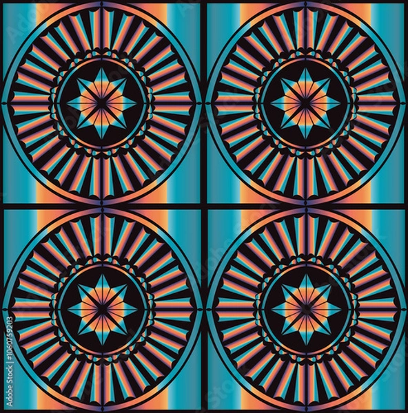 Obraz decorative geometric pattern