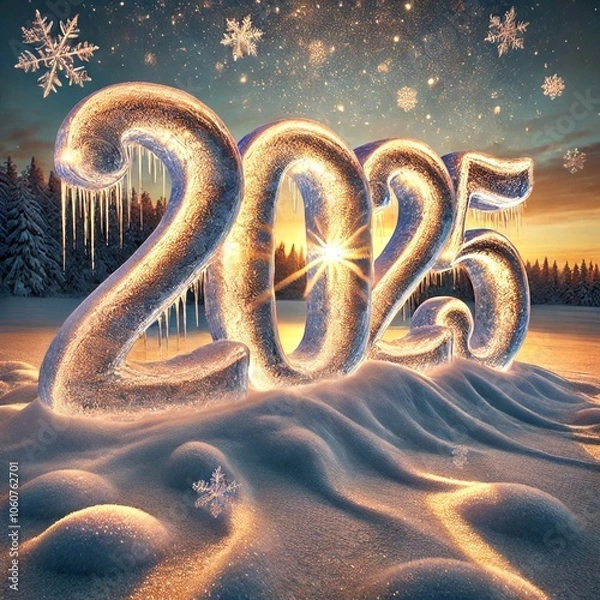 Obraz Happy new year 2025