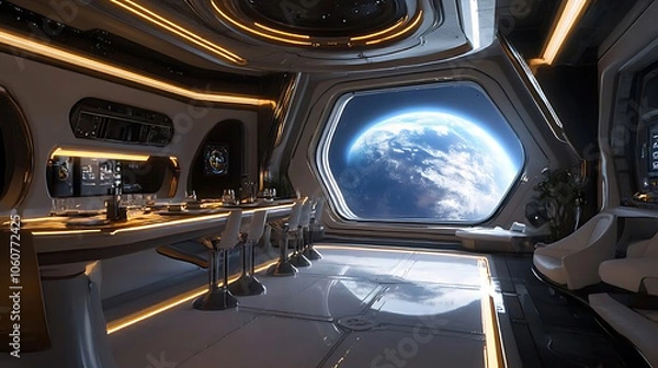 Fototapeta space scene