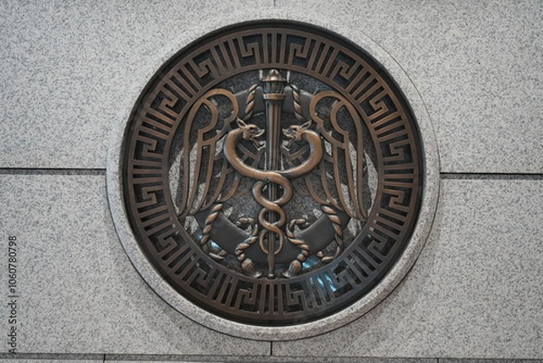 Obraz 東証の壁に飾られたシンボル2