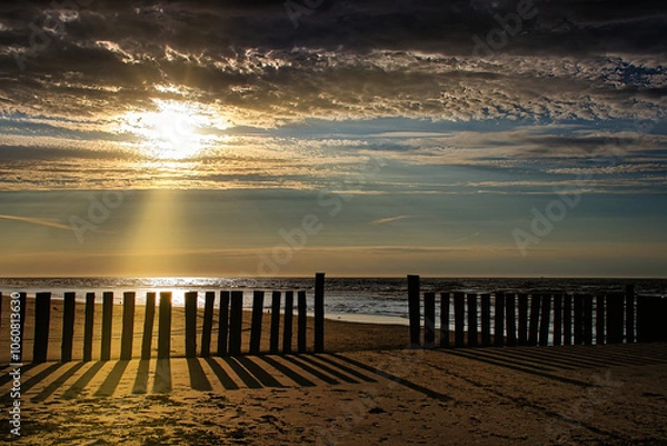 Obraz sunset on the beach