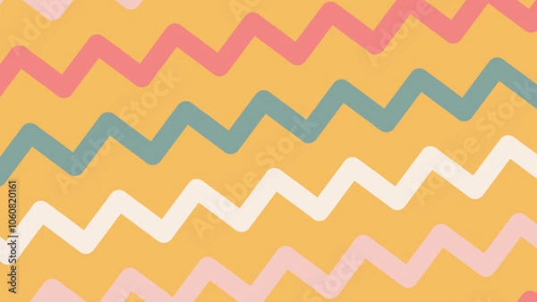 Obraz seamless pattern with chevron