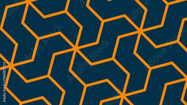 Obraz seamless pattern with stars