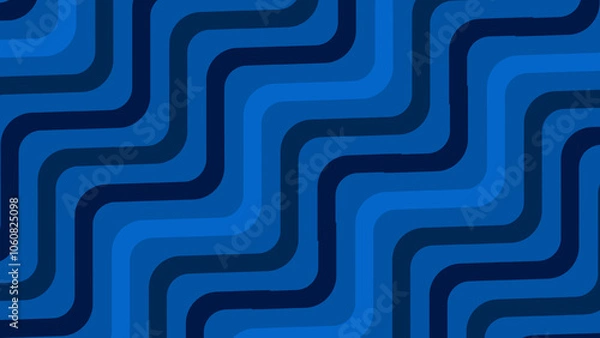 Fototapeta abstract blue background with lines