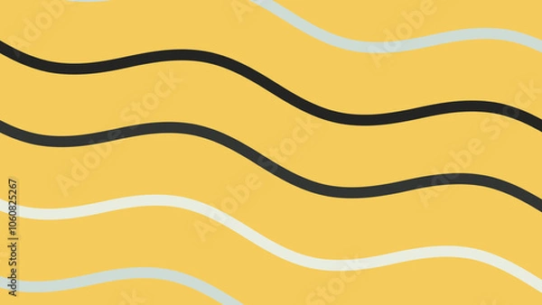 Fototapeta abstract background with waves