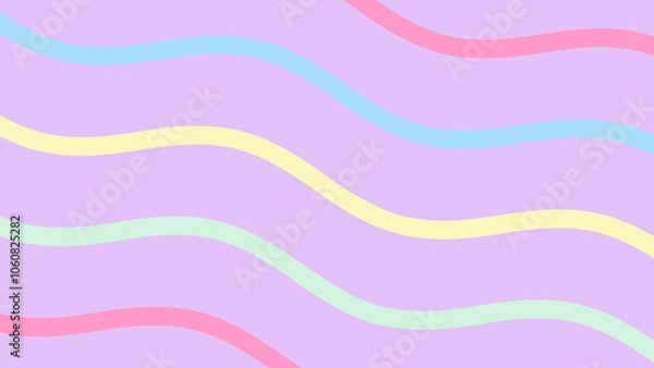 Fototapeta abstract background with waves