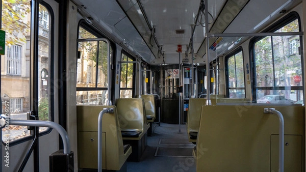 Obraz empty trans interior