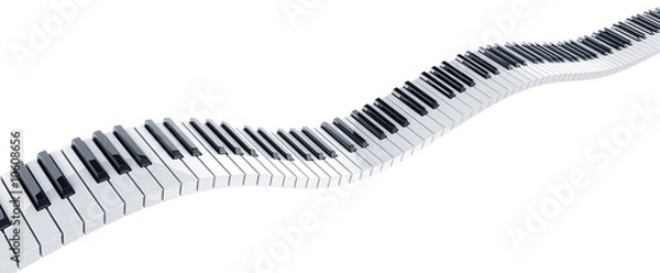 Obraz Klawisze pianina