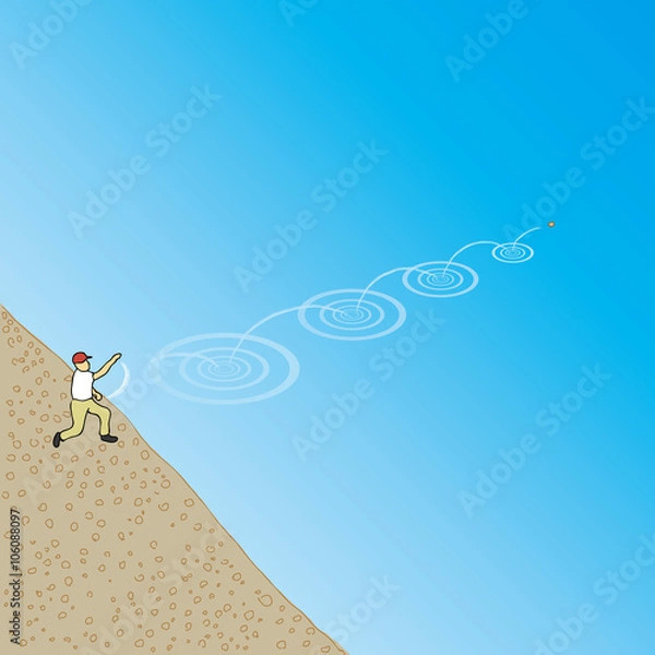 Fototapeta 水切り