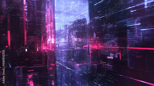 Obraz ai news background