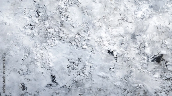 Fototapeta frosty ice texture background closeup of cold textured surface abstract photo