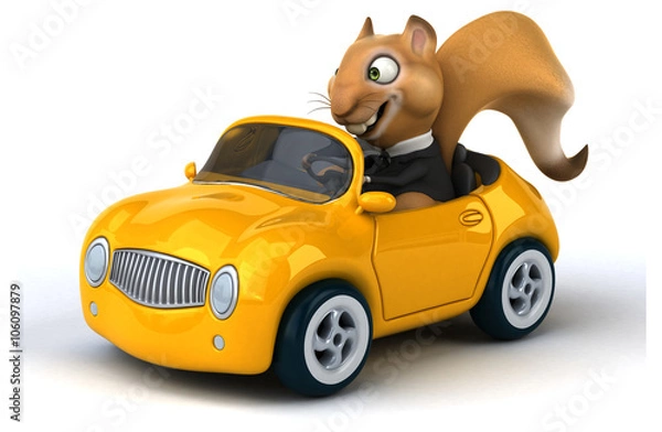 Fototapeta Fun squirrel