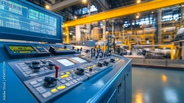 Obraz Behind the Scenes: The Power Plant's Control Room