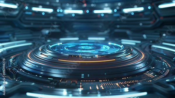 Obraz technology background