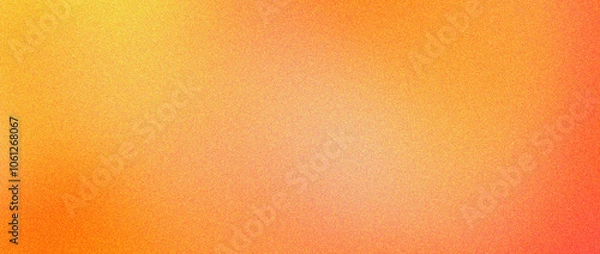 Obraz orange grainy gradient texture background banner header