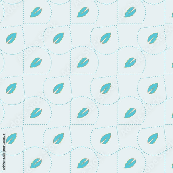 Fototapeta 
seamless vector pattern of flowers in various colors and shapes multi color floral seamless repeat pattern