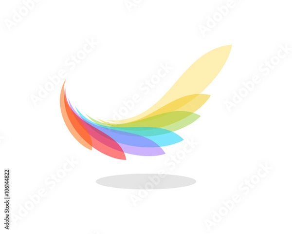 Obraz Feather Rainbow