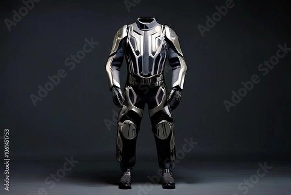 Fototapeta  turbofan suit a suit with strategically placed turbo fans that