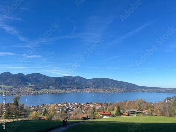 Obraz lake in the mountains