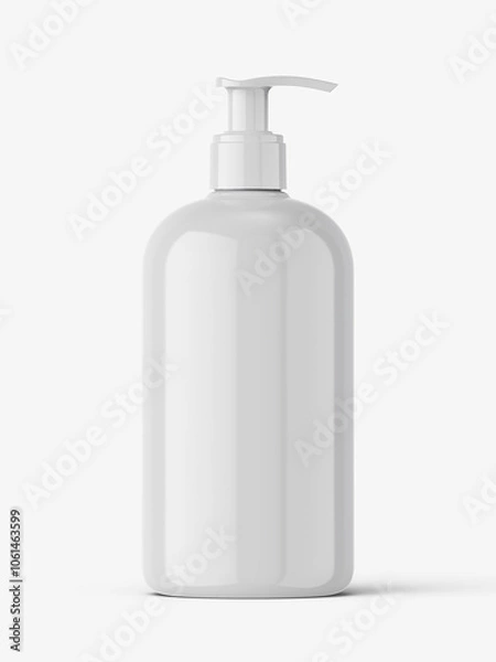 Obraz cosmetic pump bottle image