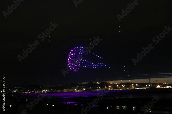 Fototapeta Espectáculo drones