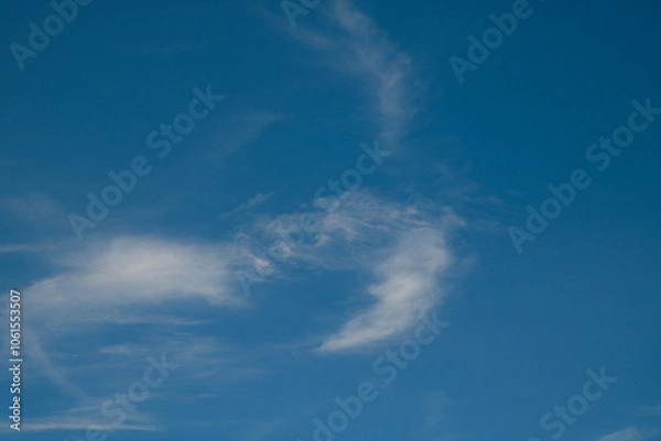 Fototapeta blue sky with clouds