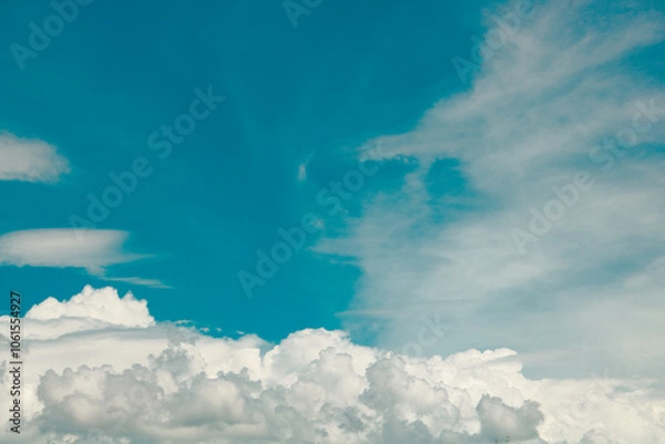 Fototapeta clouds in the sky