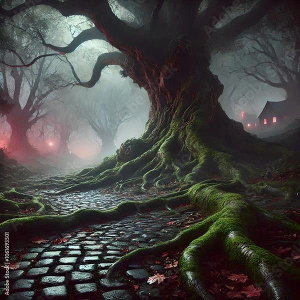 Obraz house in the forest