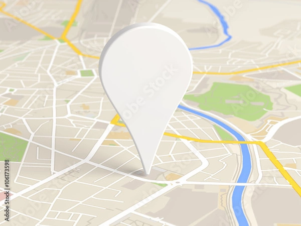 Obraz map locator icon