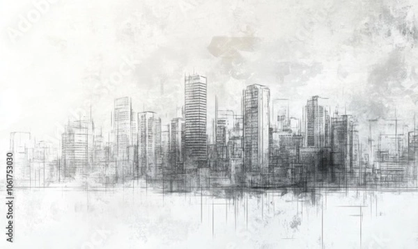 Obraz City Sketch.