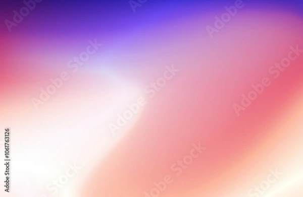 Obraz Abstract colorful gradient blur background illustration