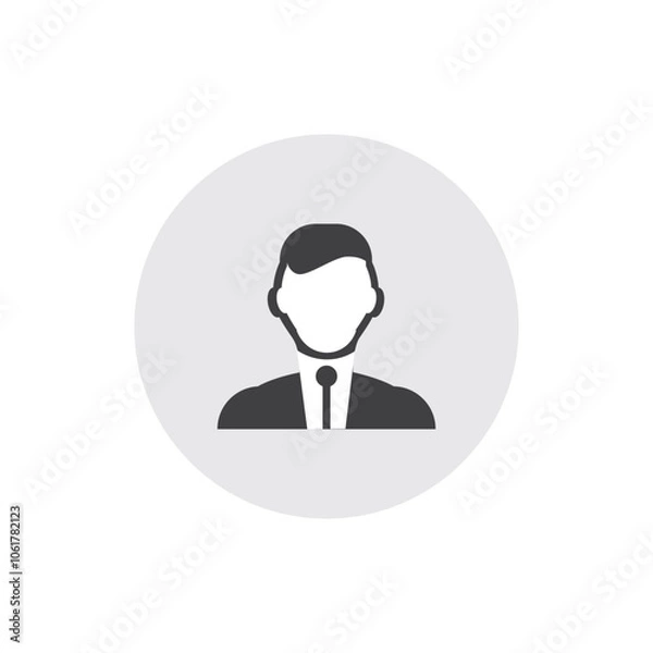 Obraz Blogger icon simple design