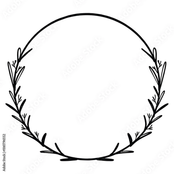 Obraz Nature-Inspired Decorative Frame