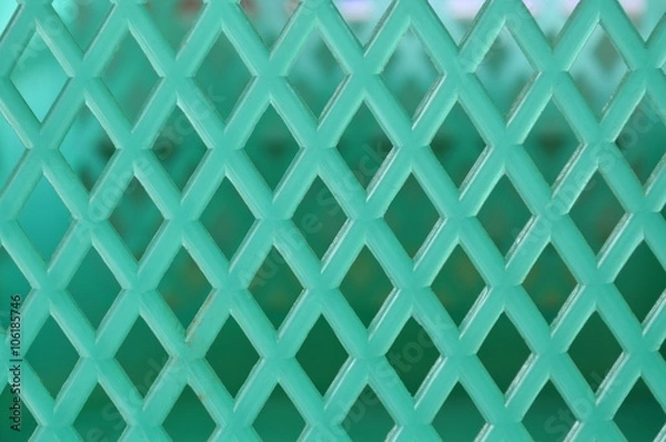 Fototapeta plastic basket net background and texture
