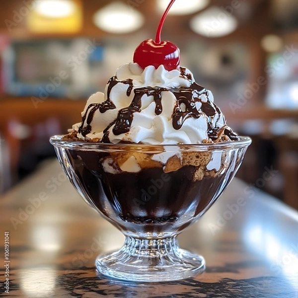 Obraz chocolate ice cream