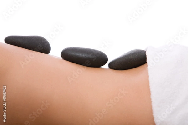 Obraz hot volcanic stone therapy