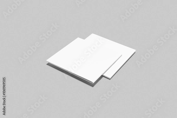 Obraz Square Brochure Blank