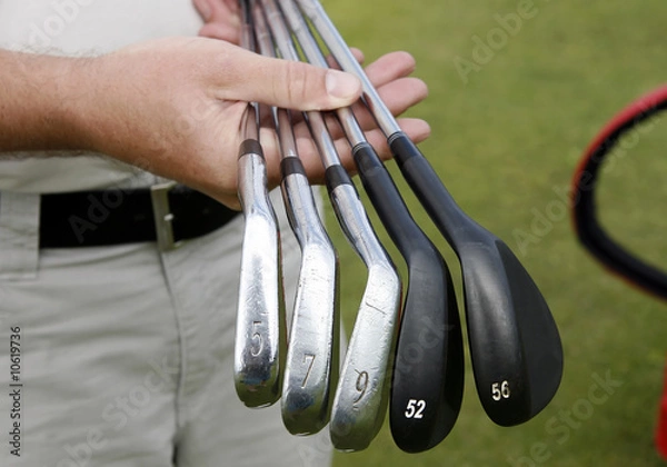 Obraz Golf clubs