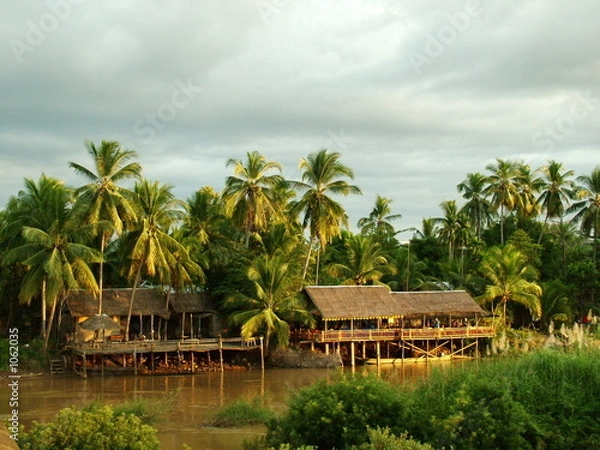 Obraz Krajobraz, Laos