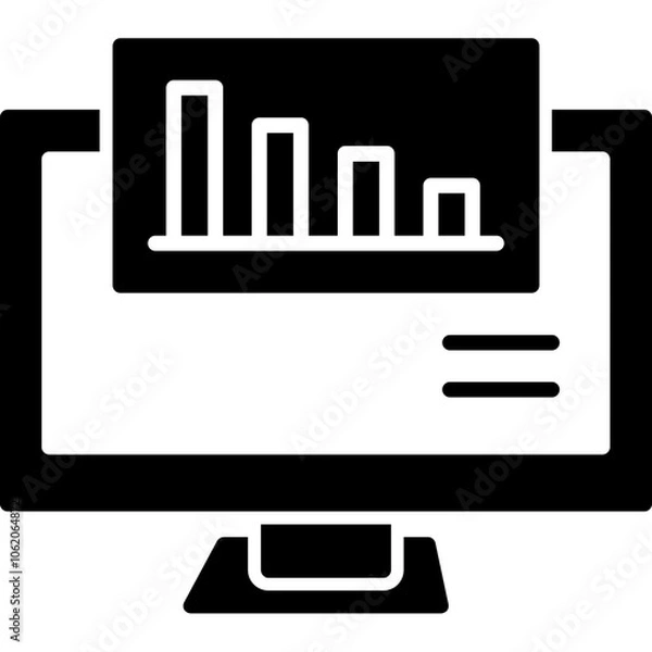 Fototapeta Presentation Icon