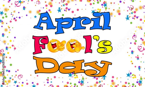 Fototapeta April fool's day