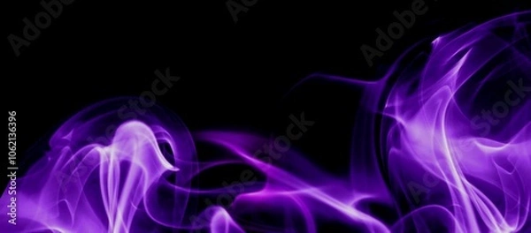 Obraz smoke abstract background illustration 