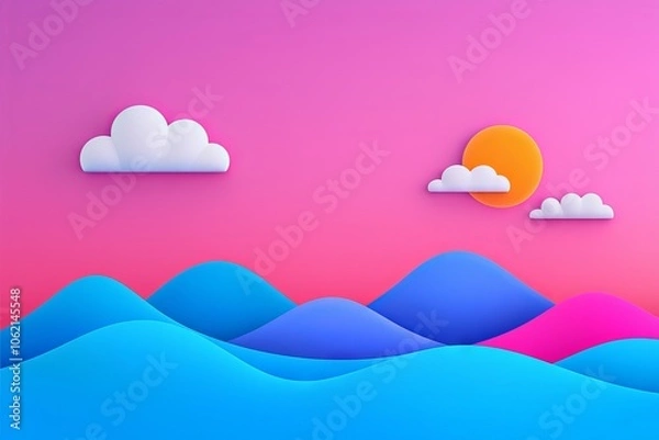 Fototapeta Defining extrasolar planets, their environments, and the hidden identities of planets. Digital simulation in outer space from a fantasy world. Stock images.