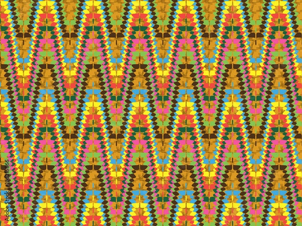 Obraz Abstract mexican background. Vector